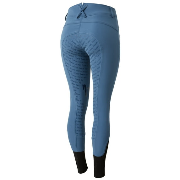 HORZE Melody Womens High Waist Micro Silicone Full Seat Breeches