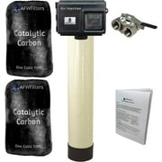 AFWFilters Air Injection Gold 20 with Fleck 2510SXT and 1" Bypass - AIG20-25SXT-1 - For Iron Hydrogen Sulfide Rotten Egg Odor Manganese
