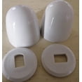 thumbnail image 3 of Snap-On NuFlush Round Caps for Toilet Floor Bolts, High-Quality Plastic, 3 of 3