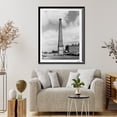 thumbnail image 4 of Historic Framed Print, Confederate States Powder Works Chimney, Goodrich Street, Augusta, Richmond County, GA, 17-7/8" x 21-7/8", 4 of 9