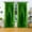 Forest Green, variant on Tab Top Sheer Sari Curtains 43"W x 24"L matching tiebacks- Handcrafted Olive Green Indian Drapes Unlined for light & airy ambience Perfect for Living/Bedroom/Dining Room Sold in Pairs