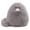 gray, variant on Round Fluffy Cat Plush, 12-Inch Soft Stuffed Animal Cat, Pink/White/Grey