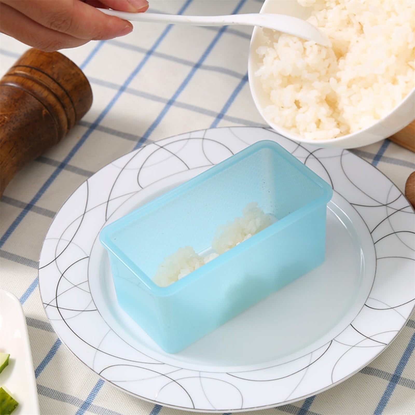 CoreLiving Spam Musubi Mold Kit, Musubi Press & Sushi Maker | BPA Free & Non-Toxic Onigiri & Rice Ball Shaper Mold for Hawaiian Spam Musubi & Sushi Making at Home