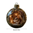 thumbnail image 3 of Adornos Colgantes Planos Navideños | Animales de Librería: Compañeros de Lectura | Decoraciones de Plástico Multicolor de 8 Cm | Regalos de Decoración Navideña para Amantes de La Lectura | Estantes y, 3 of 6