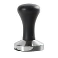 thumbnail image 2 of Professional Coffee Tamper Wooden Handle Coffee Powder Hammer Leveler Tool , 58MM 58MM Black wooden, 2 of 8