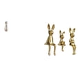 thumbnail image 1 of Pareja en miniatura,Pareja de enamorados abrazándose en miniatura para el Día de San Valentín,Escultura de figura,Estatua sentada Figura Escultura Adorno,Estatuas de conejos en miniatura, 1 of 8