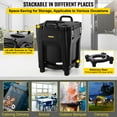 thumbnail image 6 of VEVOR Insulated Food Carrier,32Qt Capacity,Stackable Catering Hot Box with Stainless Steel Barrel,Top Load LLDPE Food Warmer with Integral Handles Buckles Stationary Base,for Restaurant Canteen, Black, 6 of 9