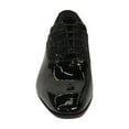thumbnail image 2 of Men's GENIO Patent Leather Red Sole Shoes Formal 120196618 Black Stones, 2 of 8