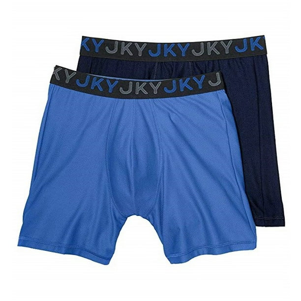 JKY by Jockey JKY JOCKEY MEN'S UNDERWEAR 2 PACK MIDWAY 009 BLUE