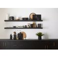thumbnail image 3 of Bouclair Natural Wood and Metal Paper Towel Holder, 3 of 3