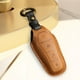 thumbnail image 4 of Protector de llave de coche, accesorio de coche, funda de cuero PU para llave Yuan Plus Marrón, 4 of 6