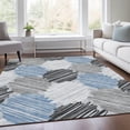thumbnail image 5 of Dalyn Rugs Machine Washable Indoor/Outdoor Chantille Blue 10' x 14' Rug, 5 of 9