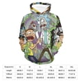 thumbnail image 2 of Rick And Morty Unisex Adult Hoodie Casual Hooded Sweatshirt Pullover Novelty 3D Printed Sweater Jacket M, 2 of 8
