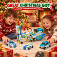 thumbnail image 6 of Lomyolo 3-in-1 Collision Transforming MARS DEER Toys Magnetic Cars Convertible Robot Toys for Kids Dino Car Toddler Fun Christmas Birthday Gift for Age 3-12 Years Boys (BLUE), 6 of 7
