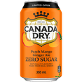 thumbnail image 5 of CANADA DRY PEACH MANGO ZERO SUGAR, 5 of 5