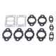 thumbnail image 2 of Exhaust Manifold Gasket Set, Exhaust Manifold Gasket Smooth Surface Fine Workmanship 11PCS  For Vehicle ANGGREK Diesel Exhaust Manifold Gaskets, 2 of 8
