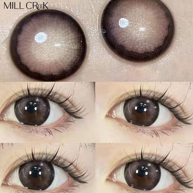 Lentes de contacto de Color para ojos, lentillas graduadas para miopía con grado, Cosméticos azules, pupila de belleza de contacto