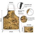 thumbnail image 3 of Animal Print Pattern Apron-Garden Aprons for Women with Pockets-Cotton Linen Waterproof Kitchen Cooking Gardening Aprons Adjustable for Kitchen,Cooking,BBQ and Salon 33x27 Inch, 3 of 7