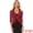 Dark Red, variant on DARING DIVA Women's Floral Lace Shrugs Evening 3/4 Sleeves Formal Bolero Cardigan S White