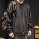 thumbnail image 4 of Sudadera con cuello redondo y estampado creativo de moda vintage para hombre, sudaderas de gran tamaño con capucha, ropa de calle informal Y2K, otoño 2023, 4 of 5