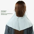 thumbnail image 4 of Mascarilla de seda helada con protección solar para el cuello, para el verano, con protección UV y para el contorno de los ojos, para mujer, 4 of 5