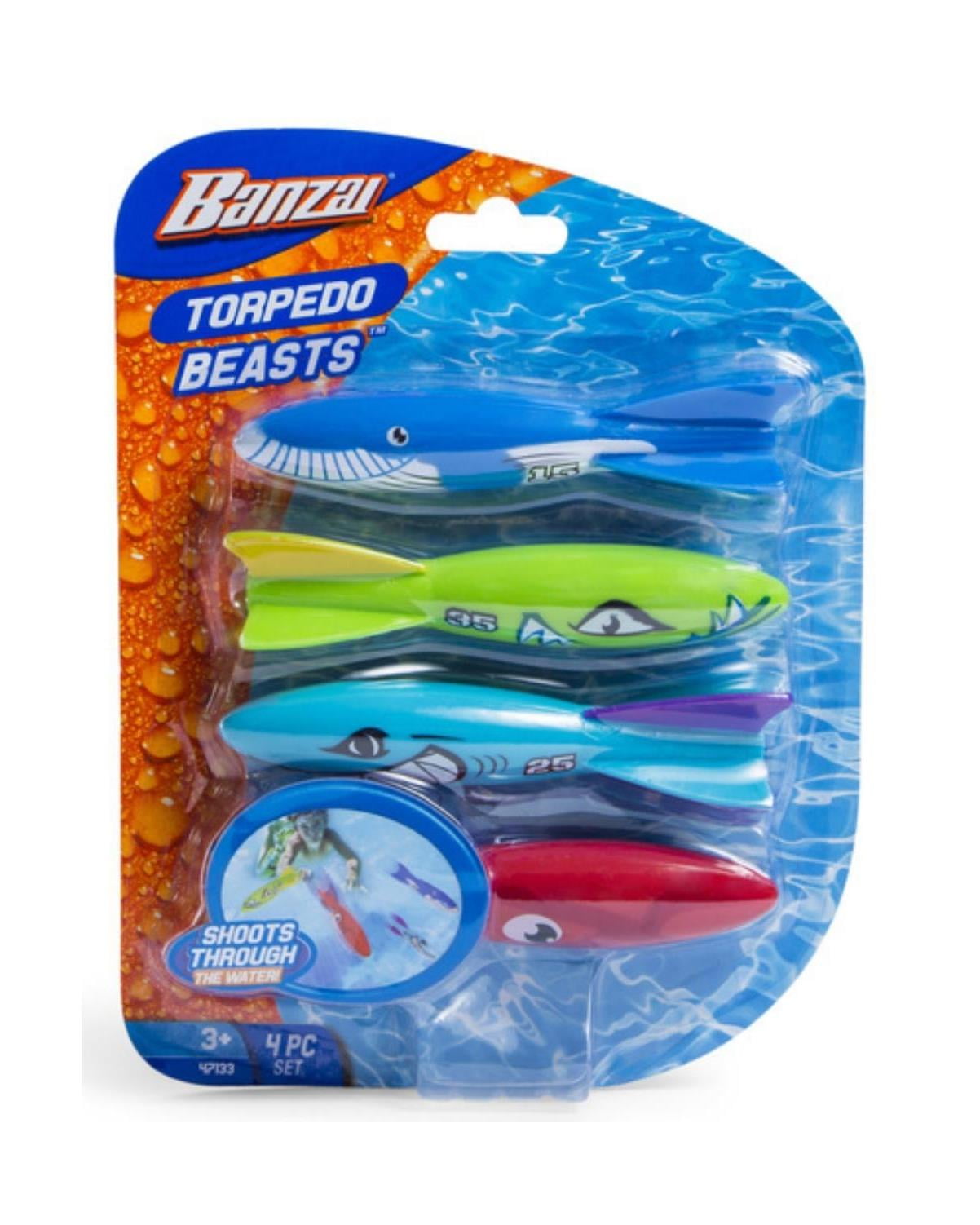 Swimming Pool Diving Toys Colorful Gems Pool Toys, 4 in a Pack, Ages 3