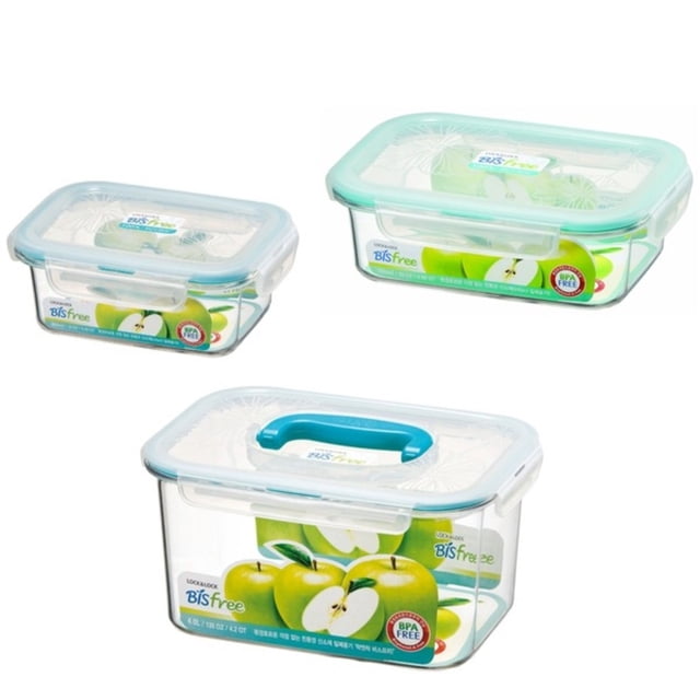 Set de Contenedores Bisfree De Tritán Lock&Lock Lock & Lock LBF51371