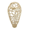 thumbnail image 6 of DecMode 23" Coral Cutout Coral Gold Aluminum Metal Vase, 6 of 8