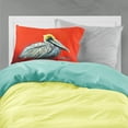 thumbnail image 2 of Carolines Treasures MW1232PILLOWCASE Sitting Brown Pelican Fabric Standard Pillowcase Standard multicolor, 2 of 2