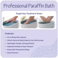thumbnail image 4 of Therabath Professional Thermotherapy TB6 Paraffin Wax Bath - Helps Relieve Arthritis & Muscle Stiffness - Heat Therapy for Hands, Feet, Face & Body - Made in USA - 6 lb. Vanilla Cupcake, 4 of 9