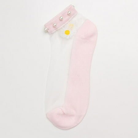 

EQWLJWE Fashion Women Mesh Ladies Breathability Patchwork Thin Socks Women’s Stockings Socks Holiday Clearance