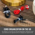 thumbnail image 3 of Set de 6 Organizadores Portátiles para Cables con Cierre de VELCRO de 3 Tamaños, 3 of 8