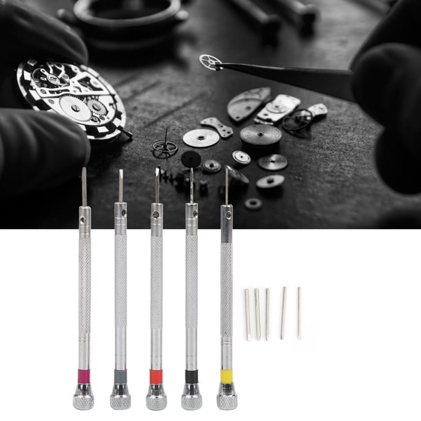 Juego de Destornilladores Juego de Brocas Reloj Reparación de Anteojos Teléfono Portátil Herramientas de Desmontaje para Teléfono, Computadora, Computadora Portátil, Reloj, Electrónica EOTVIA No