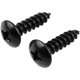 thumbnail image 3 of Tornillos autorroscantes para madera - Tornillos de acero al carbono M5-25 mm Tornillos de cabeza cruzada Tornillos de cabeza redonda Tornillos de cabeza en forma de hongo Negro, 3 of 5