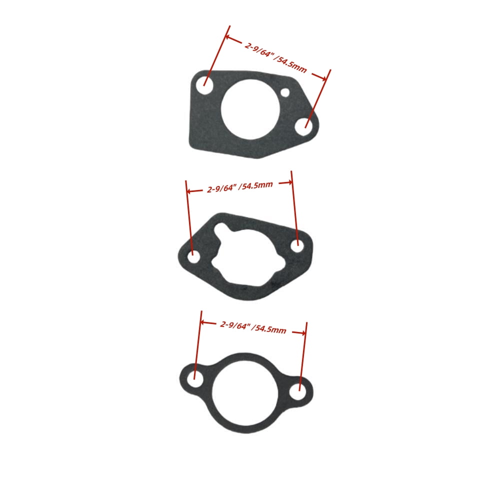 Gaskets for Carburetor Muffler Cylinder Head Crankcase Cover and Oil Seals for Predator Inverter Generators 9500-Watt Surge (SKU# 71365, 59188) for DuroMax XP9000iH XP9500iH Inverter Generator