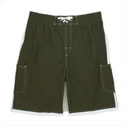 No Boundaries - Big Men's Cargo Board Shorts