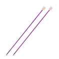 thumbnail image 3 of Yuarrent Agujas de tejer al azar de colores, suéter, de tejer de aluminio portátil, equipo de costura para manualidades DIY, suministros para el Artesanía 3.0 mm Yuarrent HA011745-03B, 3 of 6