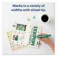 thumbnail image 3 of Marks A Lot Regular Desk-Style Permanent Marker, Broad Chisel Tip, Green, Dozen (7885) | Bundle of 2 Dozen, 3 of 5