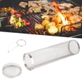 thumbnail image 1 of Cesta Rodante Para Parrilla De Barbacoa, Diseño Rodante Para Parrilla Al Aire Libre, Accesorios Para Barbacoa, Herramientas Para Verduras, Pescado, Carne, Pollo, Frijoles, 1 of 7