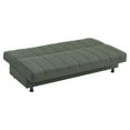 thumbnail image 4 of Ottomanson 75" Convertible Sofa Couch for Living Room, Chenille Modern Sofa Bed with Storage, Green, 4 of 5