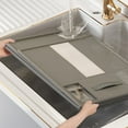 thumbnail image 4 of WRKEKC Clearance Bedding Storage Box with Clear PVC Window, Foldable Fabric Organizer for Sheets, Blankets, and Towels, 4 of 7