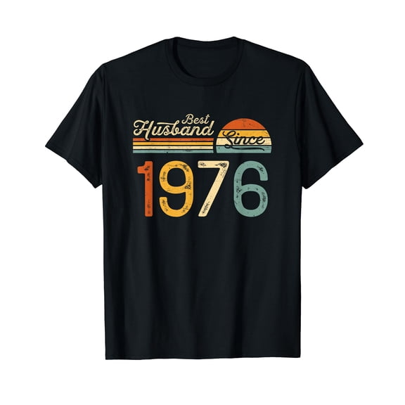 50th wedding anniversary - Best Husband Since 1976 50 years T-Shirt