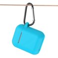 thumbnail image 3 of AirPods Case, Full Protective Silicone AirPods Accessories Cover Compatible with AirPods 1&2 Wireless and Wired Charging Case(Front LED Visible),Sky Blue, 3 of 5