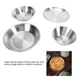 thumbnail image 3 of Bandeja Para Hornear, Platos Redondos Para Pizza, Bandejas Para Servir, Acero Inoxidable Resistente Al Calor Para Cena Familiar, Picnic, 3 of 7