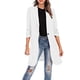 thumbnail image 1 of Puntoco Chaqueta informal para mujer, traje con bolsillos, manga larga de colores para oficina de negocios Puntoco Puntoco-1, 1 of 5