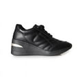 thumbnail image 2 of Women's Elevated Wedge Platform Sneakers, 2 of 2