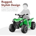 thumbnail image 6 of Wisairt 4WD Large Kids ATV, 24V Ride On Toys Car for Kids Ages 3-8 – Quad ATV Play Car Birthday Gifts, Green, 6 of 6