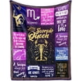 thumbnail image 2 of Scorpio Gifts for Women, Scorpio Gifts, Scorpio Gift, Scorpio Birthday Gifts for Women, Scorpio Birthday Gift, Scorpio Zodiac Gifts, Gifts for Scorpio Women Blankets 50" X 60, 2 of 6