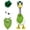 Green, variant on YuanGuangQ Porch Goose Clothing, White Goose Statue Festival Clothing Set, Courtyard Decoration for Home Garden Yard Patio Outdoor Holiday Festival Decor Ornament Set