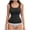 Black, variant on Karight Women Ribbed Tank Top Sleeveless Casual Crew Neck Long Tank Fitted Strap Slim Basic Cami Tops